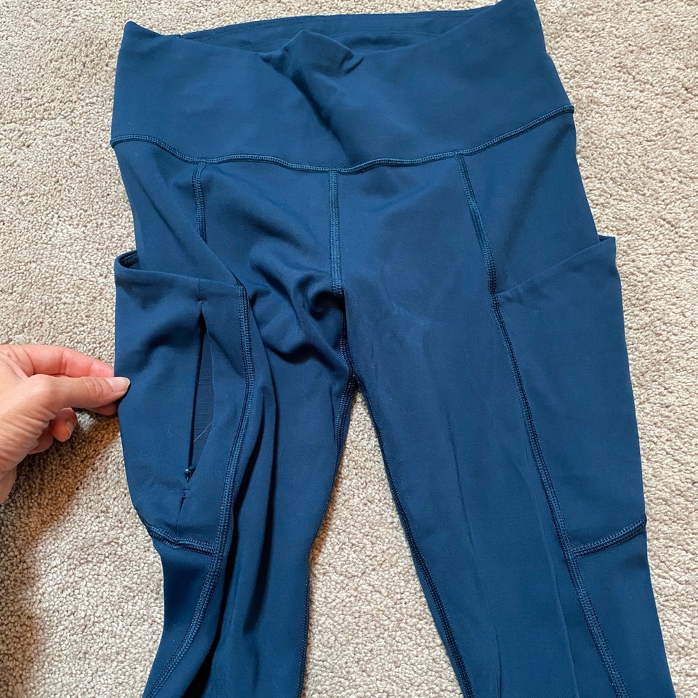 Athleta Running Compression Fit Running Leggings … - image 7